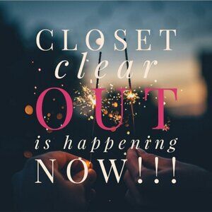 🎉CLOSET CLEAROUT🎉